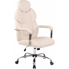 Kancelářská židle Gylen, krémová
