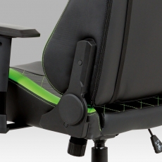 Kancelářská židle Hugh, černá / zelená - 27