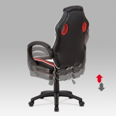 Kancelářská židle Ibar, červená - 3