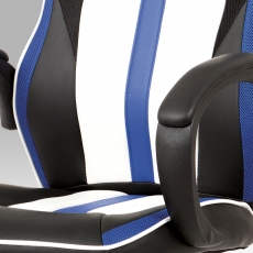Kancelářská židle Ibar, modrá - 7