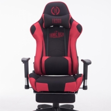 Kancelářská židle Ilona, černá / červená - 2