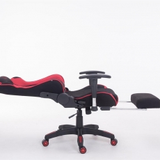 Kancelářská židle Ilona, černá / červená - 3