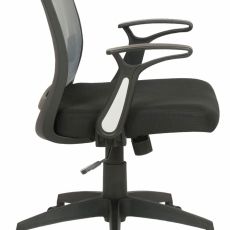 Kancelářská židle Irena, černá / šedá - 4
