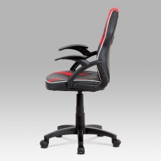 Kancelářská židle Jaime II, červená - 8