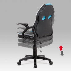 Kancelářská židle Jaime II, modrá - 5