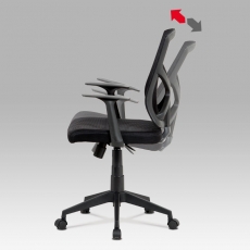 Kancelářská židle Jeremy, černá - 5