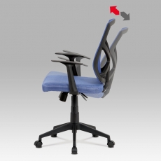 Kancelářská židle Jeremy, modrá - 5