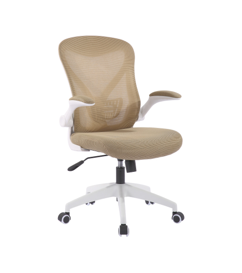 Kancelářská židle Jolly White, béžová