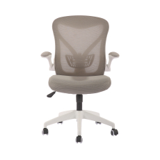 Kancelářská židle Jolly White, šedá - 2