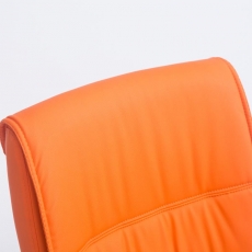 Kancelářská židle Josh, oranžová - 5