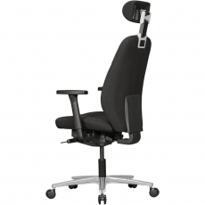 Kancelářská židle Julius, 137 cm, černá - 5