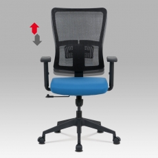 Kancelářská židle Kerrod, modrá - 7