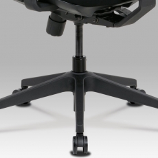 Kancelářská židle Khal, bílá / černá - 16
