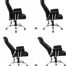 Kancelářská židle Kirk, černá - 3