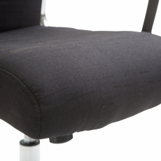 Kancelářská židle Kolumbus, textil, černá - 5