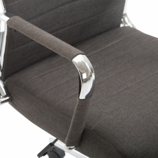 Kancelářská židle Kolumbus, textil, tmavě šedá - 6