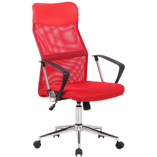 Kancelářská židle Korba, červená - 1