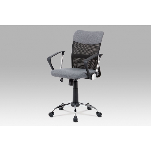 Kancelářská židle Lauren, šedá / černá - 1