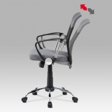 Kancelářská židle Lauren, šedá / černá - 7