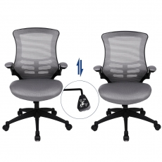 Kancelářská židle Lavande, stříbrná - 5