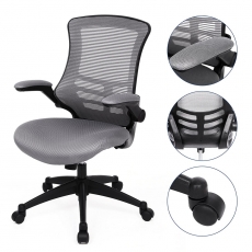 Kancelářská židle Lavande, stříbrná - 7