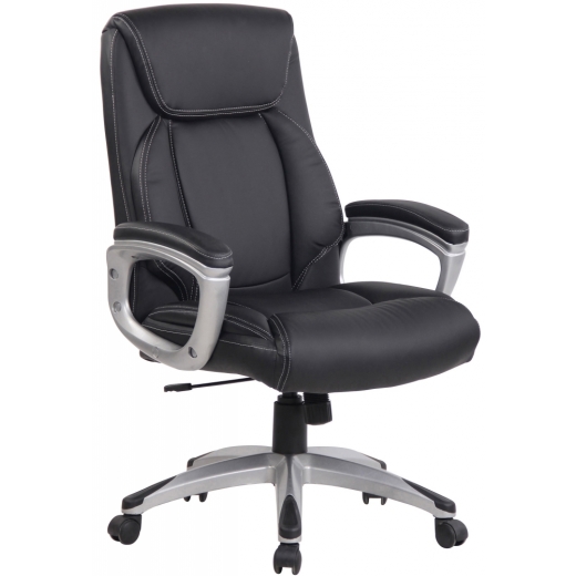Kancelářská židle Leeston, černá - 1