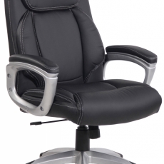 Kancelářská židle Leeston, černá - 1