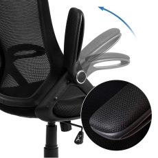 Kancelářská židle Leman, černá - 6