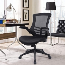 Kancelářská židle Lenny, černá  - 2