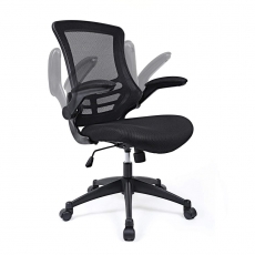 Kancelářská židle Lenny, černá  - 3