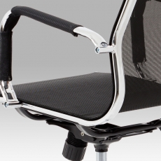 Kancelářská židle Lexa (SET 2 ks), černá - 9