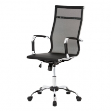 Kancelářská židle Lexa (SET 2 ks), černá - 1