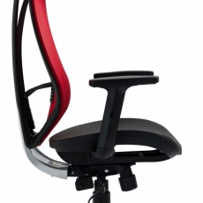 Kancelářská židle Libolo, červená - 3