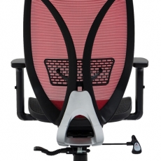 Kancelářská židle Libolo, červená - 5