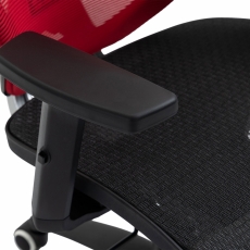Kancelářská židle Libolo, červená - 6