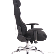Kancelářská židle Limit XM s masážní funkcí, textil, černá / černá - 3