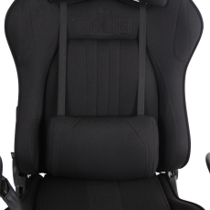 Kancelářská židle Limit XM s masážní funkcí, textil, černá / černá - 6