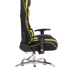 Kancelářská židle Limit XM s masážní funkcí, textil, černá / zelená - 3
