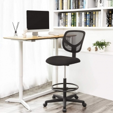 Kancelářská židle Lindet, černá - 6