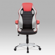 Kancelářská židle Lois, černá / červená - 10
