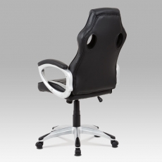 Kancelářská židle Lois, černá / šedá - 2
