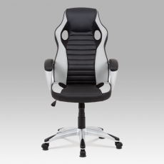 Kancelářská židle Lois, černá / šedá - 5