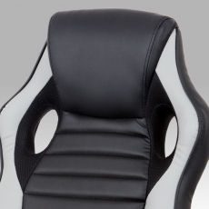Kancelářská židle Lois, černá / šedá - 6