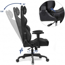 Kancelářská židle Loki, černá - 3