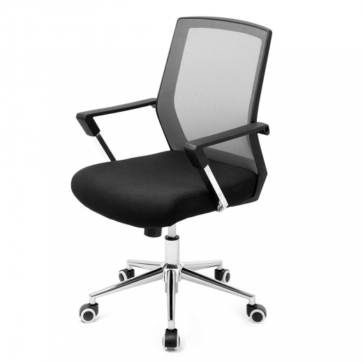 Kancelářská židle Luna, černá / šedá - 1