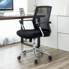 Kancelářská židle Luna, černá - 2