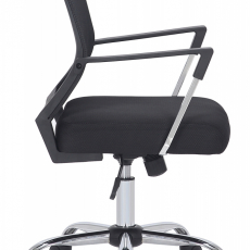 Kancelářská  židle Mableton, černá / černá - 3