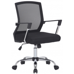 Kancelářská  židle Mableton, černá / černá