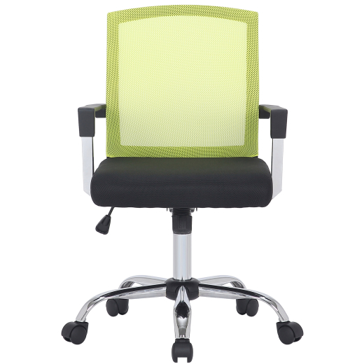 Kancelářská  židle Mableton, černá / zelená - 1