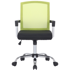Kancelářská  židle Mableton, černá / zelená